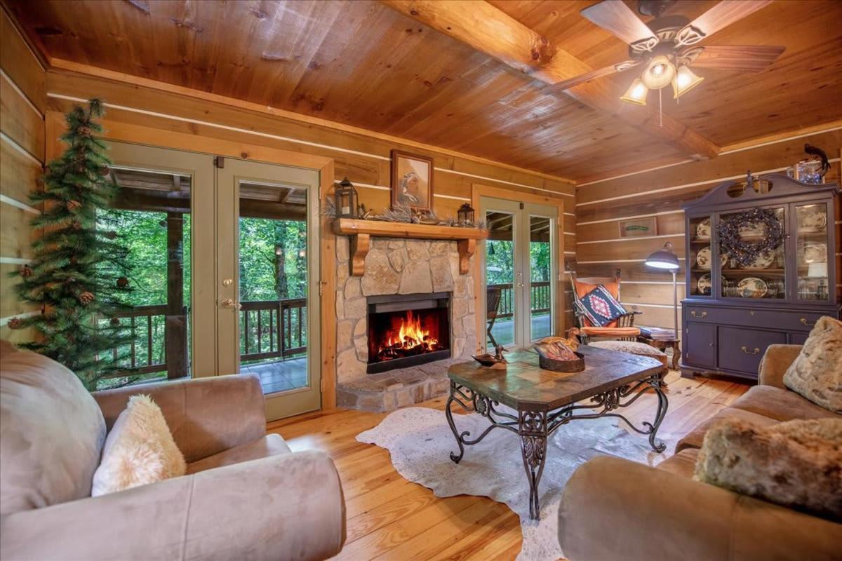 블루리지 Waterfront Mountain Cabin With Hot Tub 빌라 외부 사진