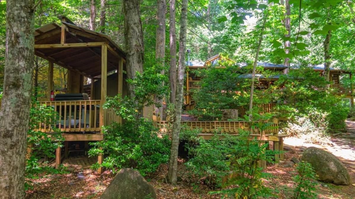 블루리지 Waterfront Mountain Cabin With Hot Tub 빌라 외부 사진