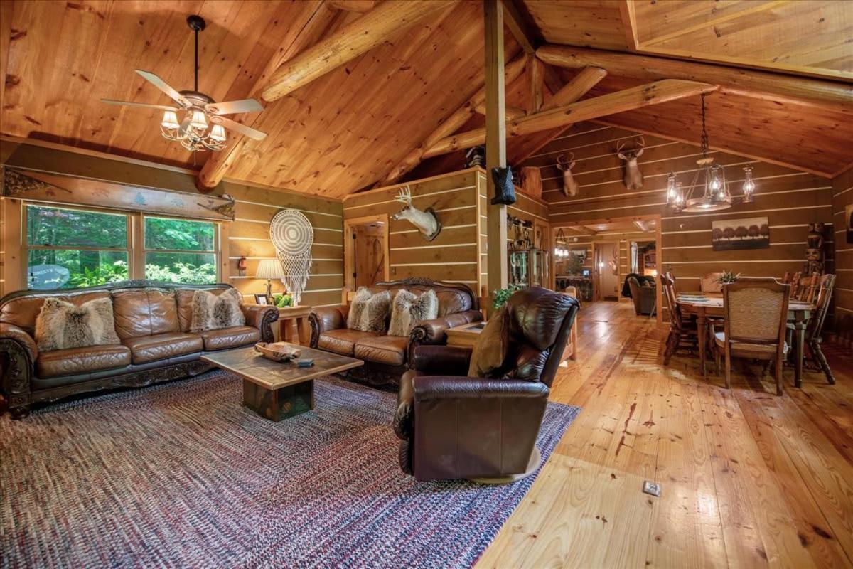 블루리지 Waterfront Mountain Cabin With Hot Tub 빌라 외부 사진